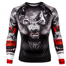 Рашгард Venum Werewolf Rashguard Long Sleeves Black