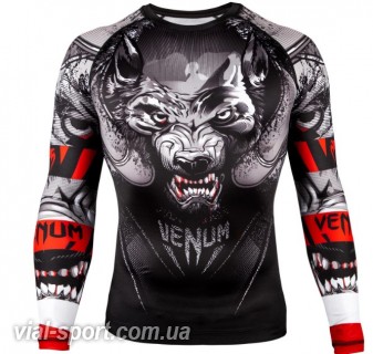 Рашгард Venum Werewolf Rashguard Long Sleeves Black