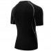 Рашгард з коротким рукавом RDX Lycra Black