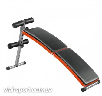 Розкладна лава для преса LiveUp FITNESS SIT-UP BENCH, LS1209