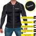 Реглан для згонки ваги чоловічий JUNLAN Men Sweat Neoprene Waist Fitness Jacket, JD6017877