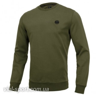 Реглан PIT BULL Crewneck Tanbark оливковый