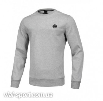 Реглан PIT BULL Crewneck Tanbark сірий