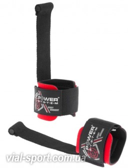 Ремені для підтягування Power System Power Pin PS-3350 Black / Red