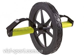 Ролик для преса з фіксаторами для рук/ніг GoFit Extreme Ab Wheel