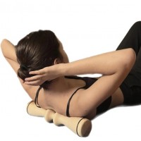 Роликовий масажер для всього тіла з дерева