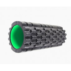 Роллер масажний Power System Fitness Foam Roller PS-4050 Black / Green