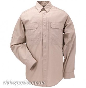 Сорочка тактична "5.11 Tactical Taclite Pro Long Sleeve Shirt" TDU Khaki