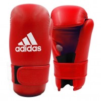 Рукавички напівконтакт Open Hand Semi-Contact Gloves з ліцензією червоний ADIDAS WAKOG3