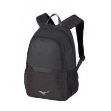 Рюкзак Чорний. Білий логотип Mizuno. Розмір 30 * 15 * 50 Trad Backpack