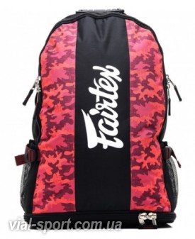 Рюкзак Fairtex Bag4 Camo Red