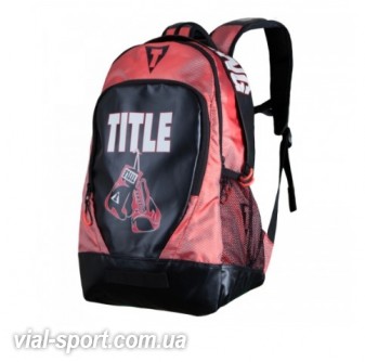 Рюкзак TITLE Endurance Max Backpacke Black Red