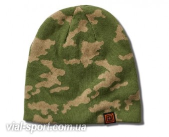 Шапка "5.11 JACQUARD BEANIE" Fatigue Camo