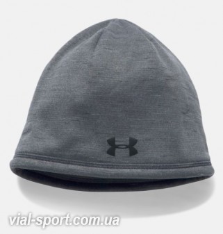 Шапка Mens Reactor Elements Beanie сірий чоловік UNI Under Armour 1300080-040