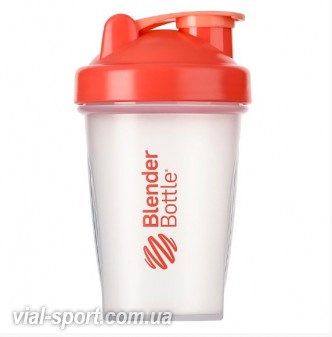 Шейкер спортивний BlenderBottle Classic 590ml Clear / Coral