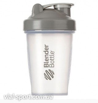 Шейкер спортивний BlenderBottle Classic 590ml Clear / Grey