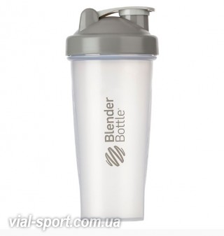 Шейкер спортивний BlenderBottle Classic 820ml Clear / Grey