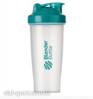 Шейкер спортивний BlenderBottle Classic 820ml Clear / Teal