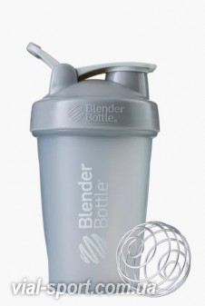 Спортивний шейкер BlenderBottle classic loop 590ml grey (original)