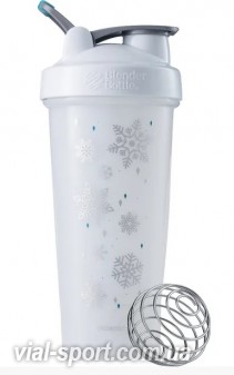 Спортивний шейкер BlenderBottle classic loop 820ml special edition Frost white (original)