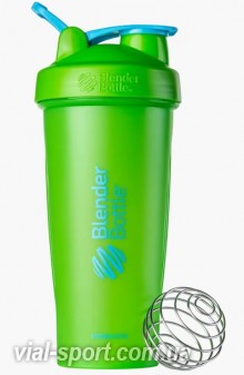 Спортивний шейкер BlenderBottle classic loop 820ml special edition vera green / blue (original)