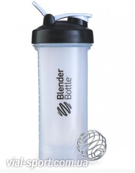 Шейкер спортивний BlenderBottle Pro45 1270ml Clear / Black (ORIGINAL)