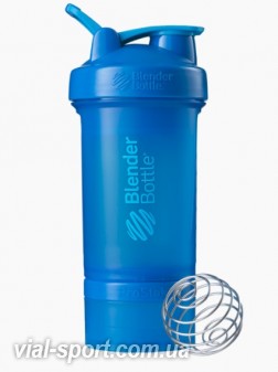 Шейкер спортивний BlenderBottle ProStak 650ml з 2-ма контейнерами Cyan (ORIGINAL)