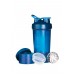 Шейкер спортивний BlenderBottle ProStak 650ml з 2-ма контейнерами Navy (ORIGINAL)