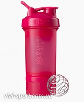 Шейкер спортивний BlenderBottle ProStak 650ml з 2-ма контейнерами Pink FL (ORIGINAL)