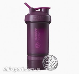 Шейкер спортивний BlenderBottle ProStak 650ml з 2-ма контейнерами Plum (ORIGINAL)