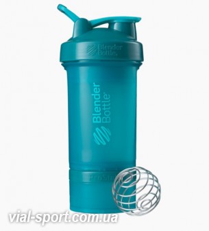 Шейкер спортивний BlenderBottle ProStak 650ml з 2-ма контейнерами Teal (ORIGINAL)