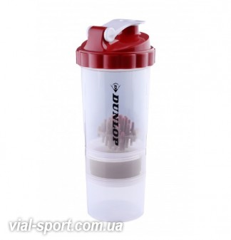 Шейкер спортивний Dunlop Fitness shaker bottle D35847-r