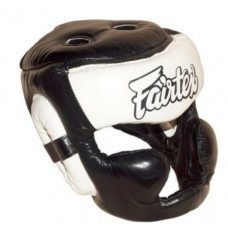 Шолом Fairtex FULL PROTECTION HG13 (Black White)