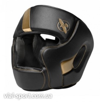 Шолом Hayabusa T3 MMA Headgear Black Gold