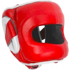 Шолом з бампером Ringside Deluxe Face Saver Boxing Headgear red