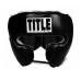 Шолом Title Boxing Leather Sparring Headgear Black