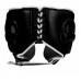 Шолом Title Boxing Leather Sparring Headgear Black