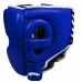 Шолом Title Boxing Leather Sparring Headgear Blue