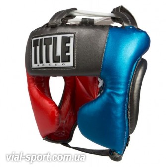 Шолом тренувальний Title boxeo money metallic training headgear