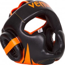 Шолом тренувальний Venum Challenger 2.0 headgear-neo orange / black