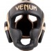 Шолом Venum Elite Headgear Black Gold