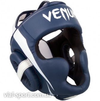 Шолом Venum Elite Headgear Blue White