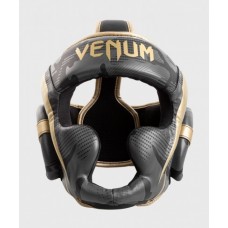 Шолом Venum Elite Headgear Dark Camo Gold