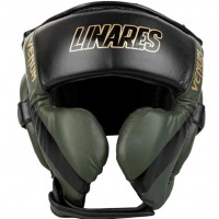 Шолом Venum Pro Boxing Headgear Linares Edition Khaki Black Gold