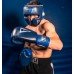 Шолом захисний TITLE Boxing Royalty Leather Training Headgear Королівський синій