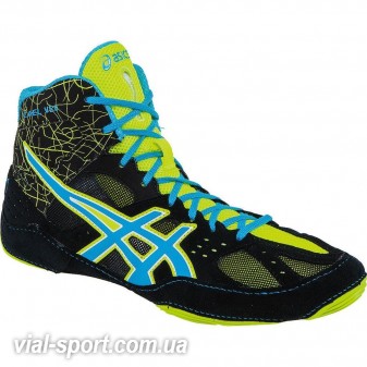 Борцовки Asics Cael V6.0 Black/Blue/Yellow