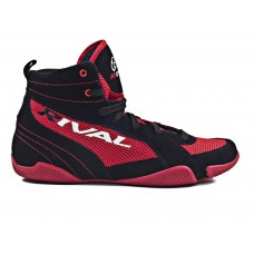 Боксерки RIVAL Low Cut Boxing Boot with mesh black-red