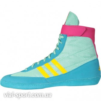 Борцовки Adidas Combat Speed 4 Emerald / Pink