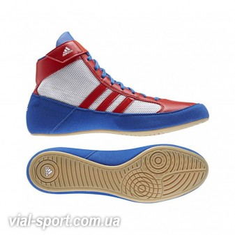 Борцовки Adidas HAVOC (синьо-червоний)