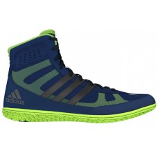 Борцовки Adidas mat wizard 3 Navy / Lime